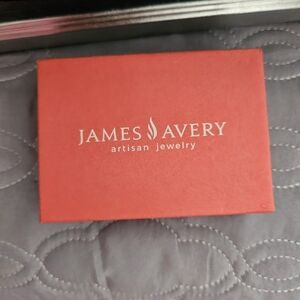 James Avery Red Artisan Jewelry Box